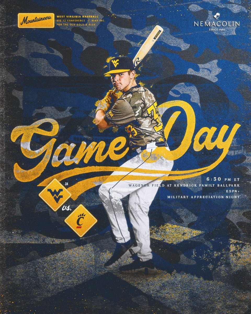 Game Day❗

🆚 Cincinnati
⌚ 6:30 p.m.
📍 Morgantown
🏟️ Kendrick Family Ballpark
📺 tinyurl.com/2apgzcth
📻 tinyurl.com/24vc3dys
📊 tinyurl.com/2agoe47k
🎟️ tinyurl.com/23m2qzbd

#HailWV