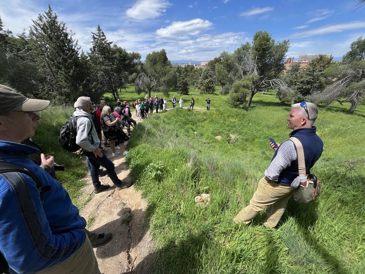 sean_f_scullion's tweet photo. What a great week guiding an excellent group around battlefields of the #spanishcivilwar ! Back to #Blighty now! ¡Felices pascuas! Happy Easter!
#GuerraCivilEspañola #continuingthefight #internationalbrigades #brunete #Jarama #CiudadUniversitaria #GranVia #atocha #PalacioReal https://t.co/z9DQdhsM3d