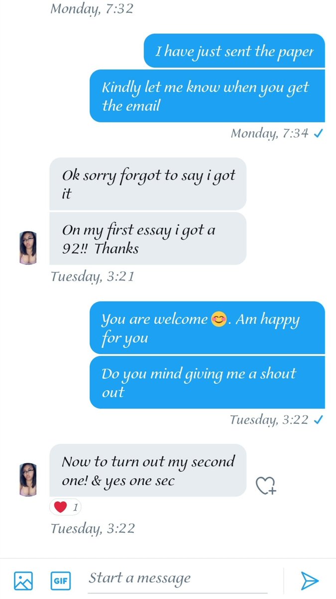 Mary Essays (@essays_mary) on Twitter photo Taking assignments due tonight 11:59. I deliver quality and legit papers.
I PROMISE 👇🏻 💯%
✔On time delivery
✔100% legitimacy
✔🔝class work
✔less $ charged per page
✔0 % plagiarized work.(Free plagiarism report attached)
Email: maryessays06@gmail.com
SC:mary_papers Taking assignments due tonight 11:59. I deliver quality and legit papers.
I PROMISE 👇🏻 💯%
✔On time delivery
✔100% legitimacy
✔🔝class work
✔less $ charged per page
✔0 % plagiarized work.(Free plagiarism report attached)
Email: maryessays06@gmail.com
SC:mary_papers