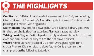 Ger McCarthy (@germccarthy74) on Twitter photo ⚽️In this week’s <a href="/SouthernStarIRL/">The Southern Star</a> <a href="/WestCorkSport/">Southern Star Sport</a> read my 900-word match report, analysis and reaction from ⚪️🟢 <a href="/clonsoccerclub/">clonakilty soccer club</a> defeating <a href="/Togherceltic/">Togher Celtic</a> for the 2025 <a href="/westcorkleague/">⚽West Cork League</a> Premier Division Cup at Canon Crowley Park.
#soccer #drinagh #localsoccer ⚽️In this week’s <a href="/SouthernStarIRL/">The Southern Star</a> <a href="/WestCorkSport/">Southern Star Sport</a> read my 900-word match report, analysis and reaction from ⚪️🟢 <a href="/clonsoccerclub/">clonakilty soccer club</a> defeating <a href="/Togherceltic/">Togher Celtic</a> for the 2025 <a href="/westcorkleague/">⚽West Cork League</a> Premier Division Cup at Canon Crowley Park.
#soccer #drinagh #localsoccer