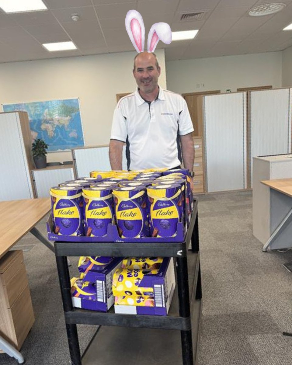 How egg-citing, the Easter Bunny has been! Thanks Chris Buckle

#EasterBunny #EasterEggs