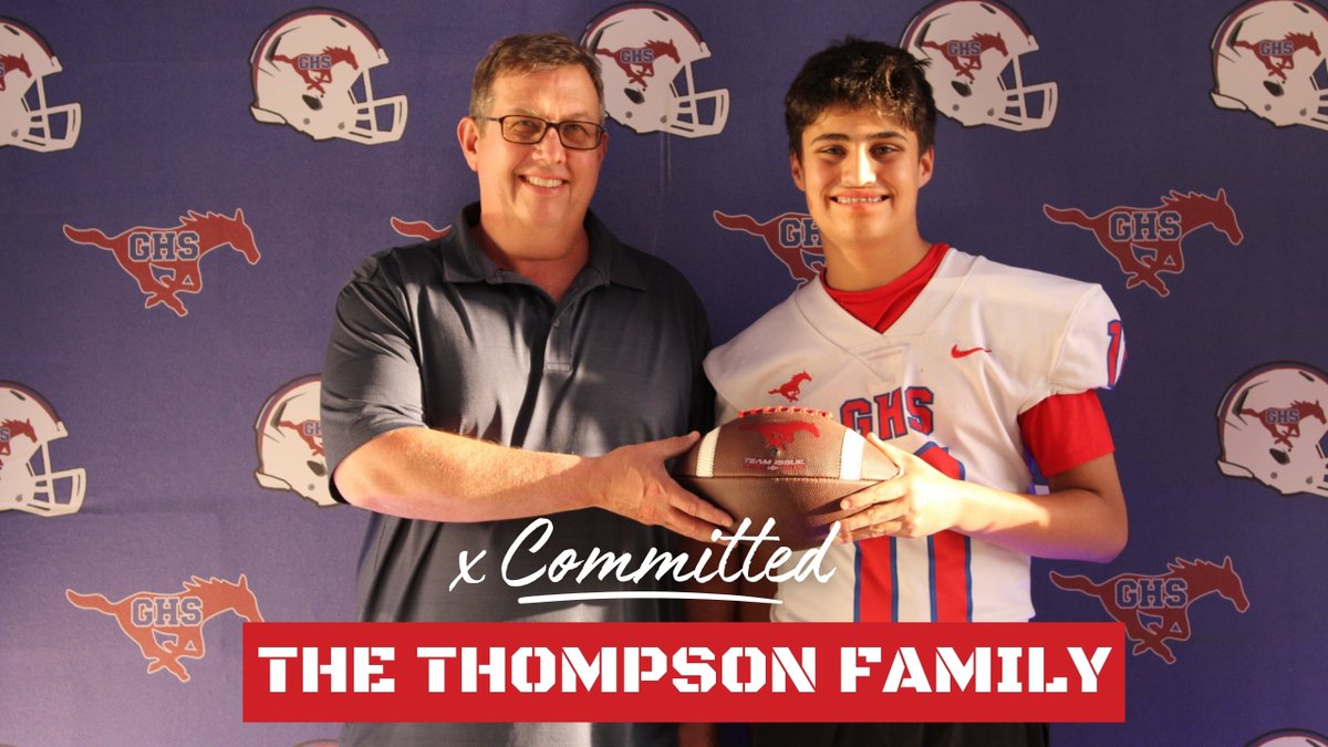GHSMustangsFB's tweet photo. Welcome to the #STANG  Fired up to have these Families join the program next Fall! 
#STANG 
#MustangID https://t.co/RQgxhxWvdc