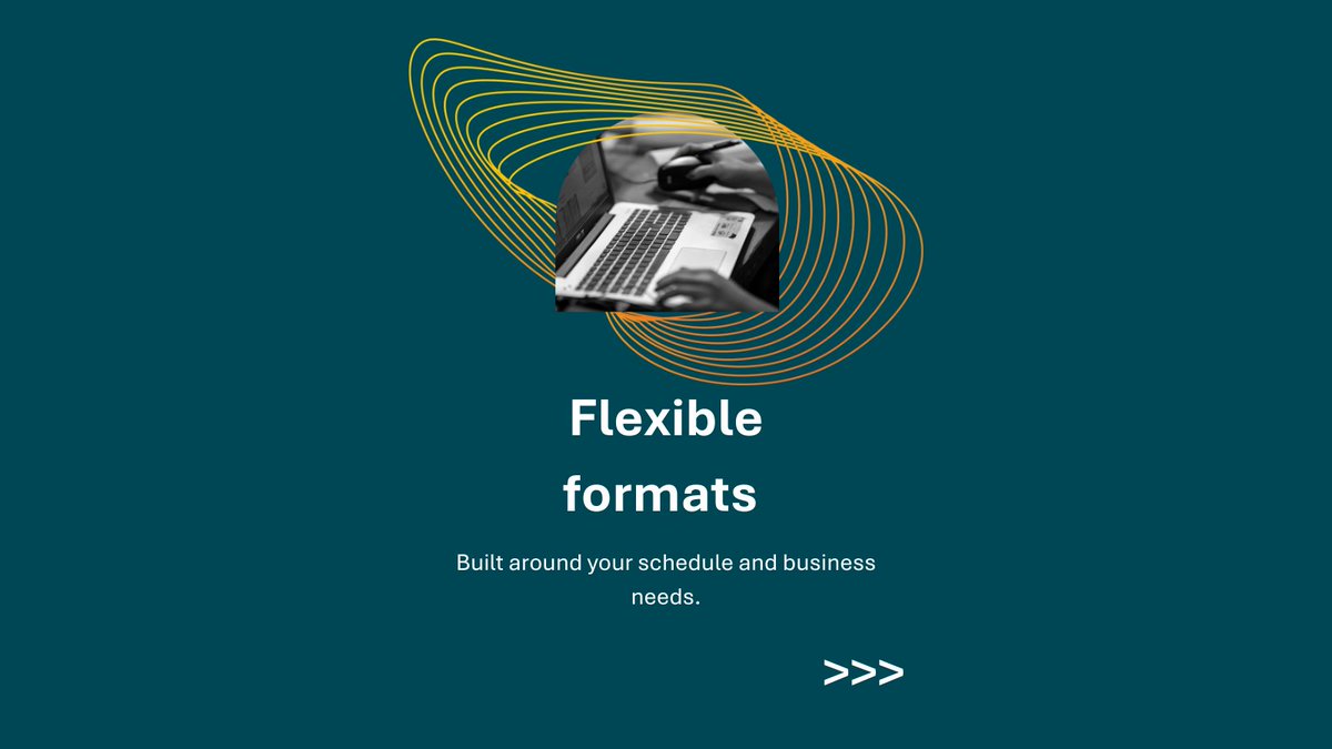 CognitionEvolve's tweet image. 🌟Leadership Development That Works

🎯 Aligned to your culture and strategy
🎓 Flexible formats, from online to in-person
💡 Led by experts, grounded in real-world outcomes

Let’s build confident, capable leaders—together. zurl.co/8H7Ff

#Leadership #CognitionEvolve