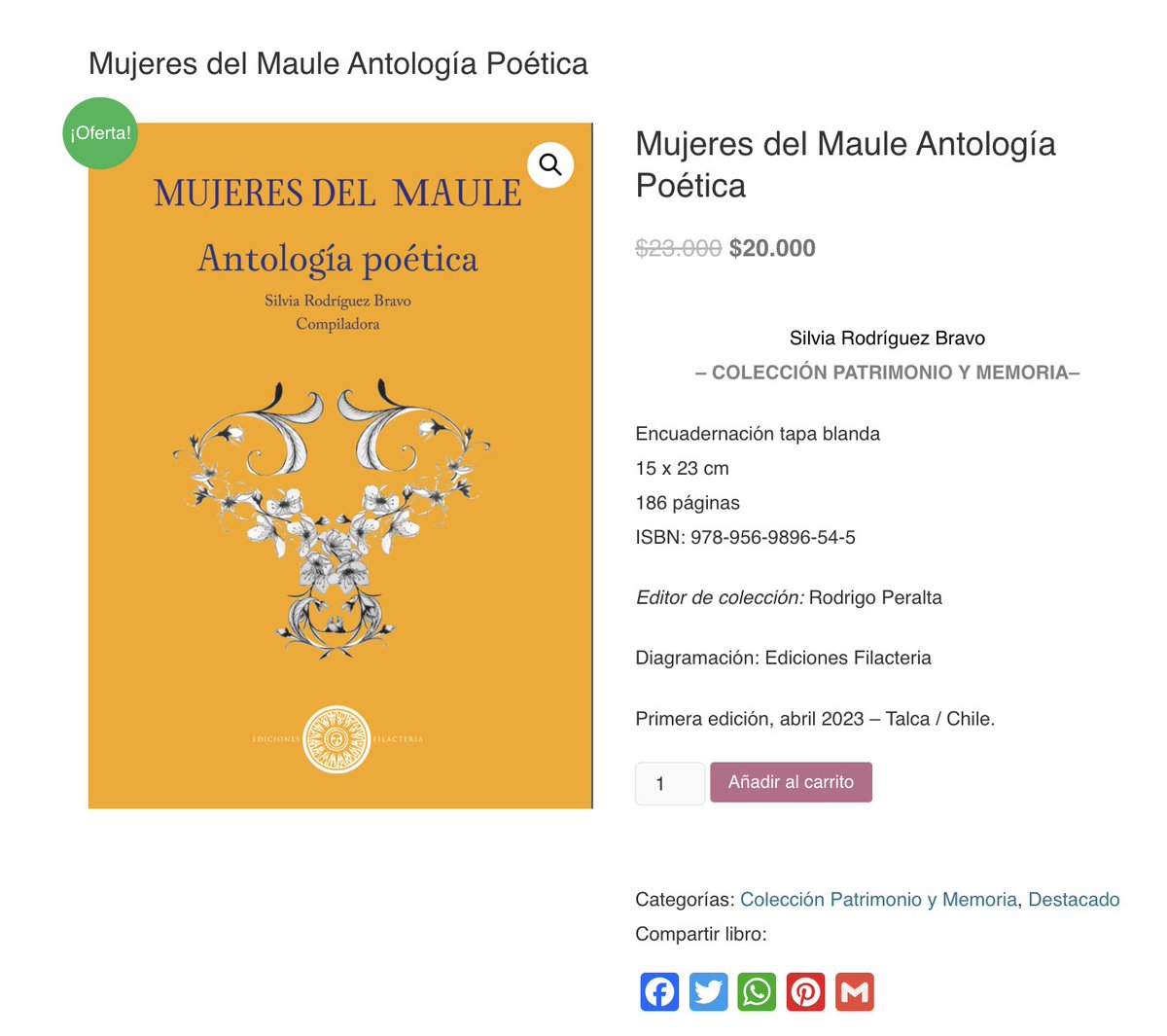 ediciones filacteria tweet media