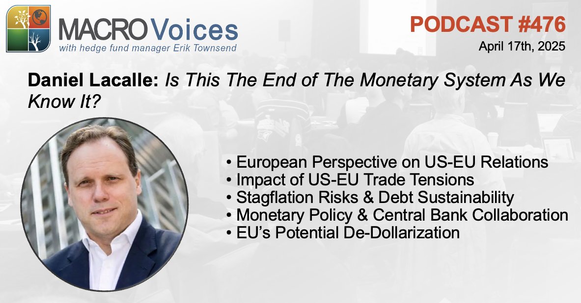 MacroVoices Podcast (@macrovoices) on Twitter photo MacroVoices <a href="/ErikSTownsend/">Erik Townsend 🛢️</a> & <a href="/PatrickCeresna/">Patrick Ceresna📈📉</a> welcome, Daniel Lacalle <a href="/dlacalle_IA/">Daniel Lacalle</a> . They’ll discuss Trump Tariffs as the European investment community sees them, and discuss whether this is the dawn of a new age in terms of monetary and economic policy cooperation between the MacroVoices <a href="/ErikSTownsend/">Erik Townsend 🛢️</a> & <a href="/PatrickCeresna/">Patrick Ceresna📈📉</a> welcome, Daniel Lacalle <a href="/dlacalle_IA/">Daniel Lacalle</a> . They’ll discuss Trump Tariffs as the European investment community sees them, and discuss whether this is the dawn of a new age in terms of monetary and economic policy cooperation between the