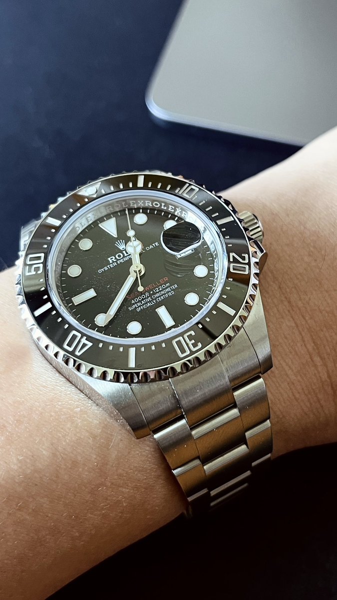 TheMrMoment's tweet image. Day 90/n #watchcheck

#SeaDweller #Rolex