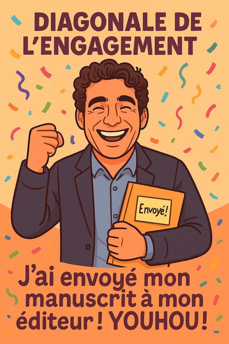 📚 Grande étape franchie !

Je suis très heureux de vous annoncer que j’ai terminé le manuscrit de mon prochain livre, "La diagonale de l’engagement" - retraçant ma marche de 1400 kms de la Pointe de Corsen à Eze - et que je viens tout juste de l’envoyer à mon éditeur. ✉️