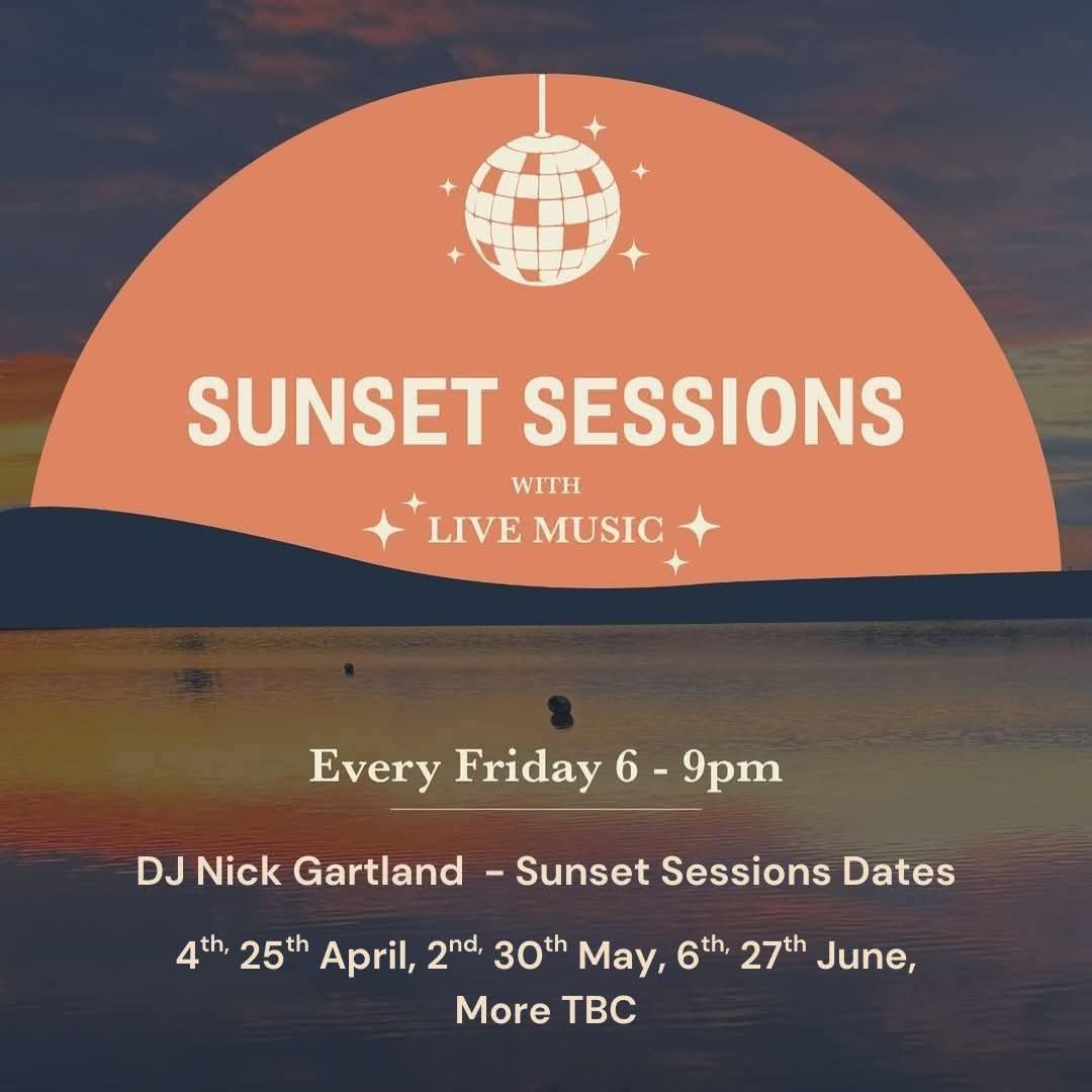 Here are my dates for Friday night Sunset Sessions at The Lake House, Waterloo until the end of June with more dates across the summer to be confirmed 🌞

I have had a few people ask when I am on next 😎 🎶