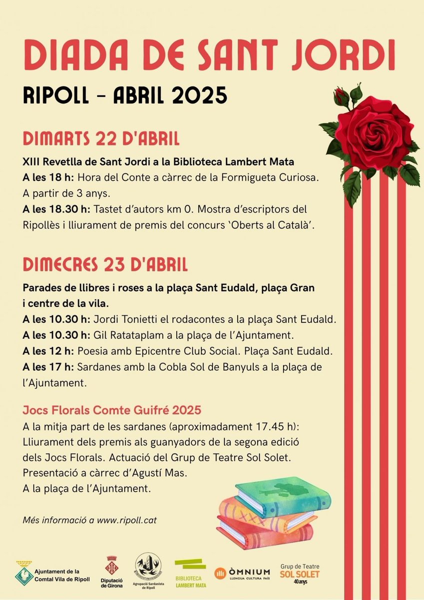 El meu relat Història Alemanya s'emporta premi en els Jocs Florals de Ripoll <a href="/Aj_Ripoll/">Ajuntament de Ripoll</a> #Ripoll