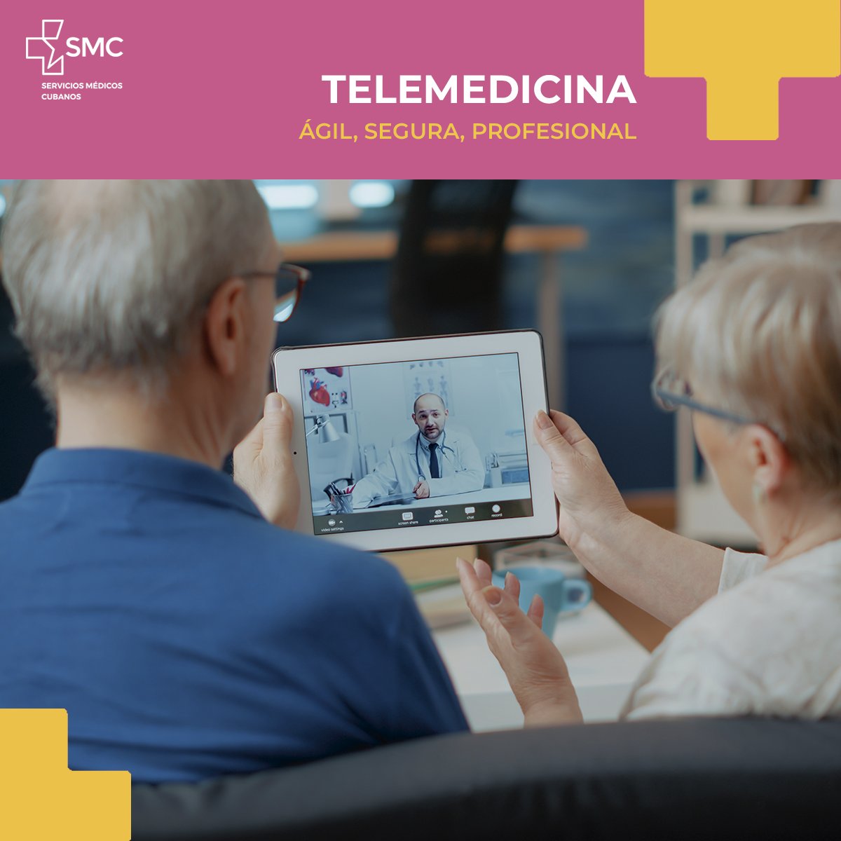 SMC_SaludCuba's tweet photo. ✨ Con la #Telemedicina cubana, la salud viaja hasta ti 🌍
Consulta, diagnóstico y orientación médica sin fronteras 👉 https://t.co/j3y9LLvdDk
#SaludSinFronteras #Teleconsulta https://t.co/pJAMtrdd8c