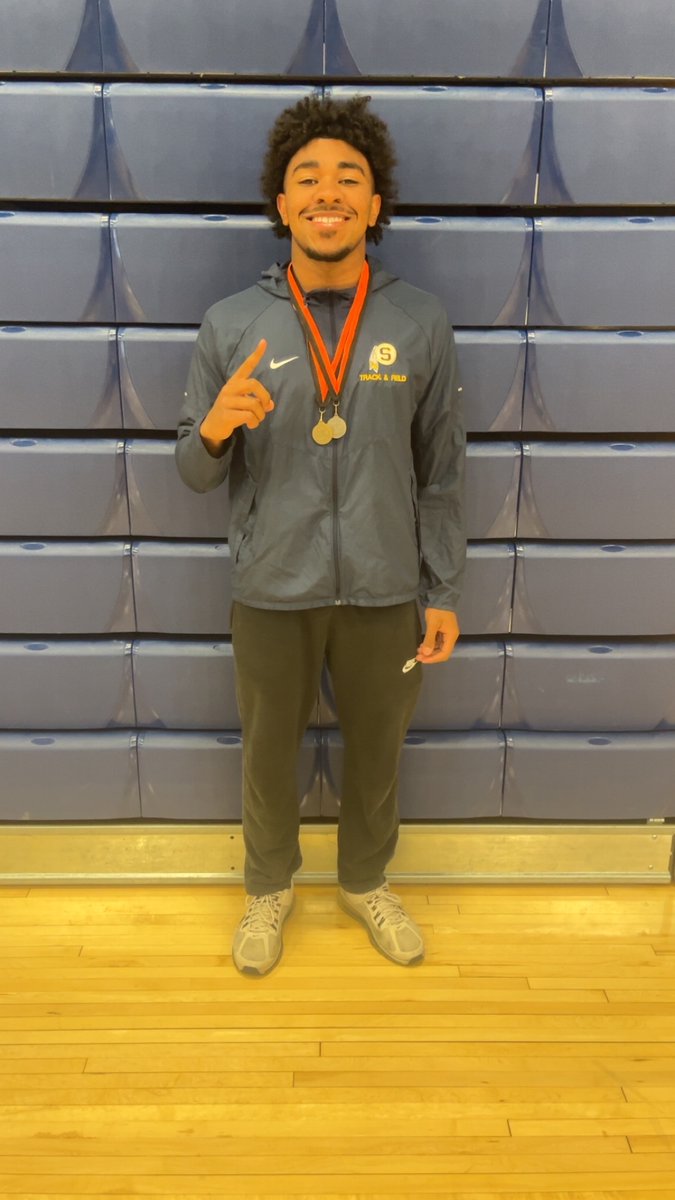 Kaedon Phillips takes 1st in High Jump this past weekend after jumping 6'4. KP is currently ranked 9th all-time at SHS in High Jump and is looking to move up on the list.