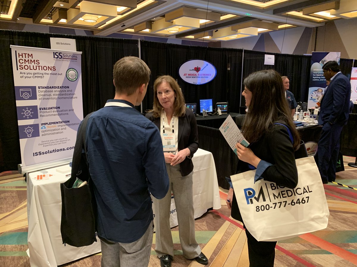 Last chance! #MDExpo is wrapping up today — don’t miss your opportunity to stop by our booth #223!  Come chat with us about how we can support your CMMS platform and keep things running smoothly.
#MDExpo #CMMS #HealthcareTech #ISSSolutions #IFLY #ExpoFun
