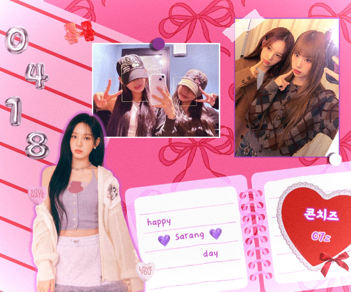 ᰔ Lovely Sarang Day ᰔ

LOVE SPRINGS FOR SARANG  
#SARANG18loomingDay 
#HAPPYSARANGDAY 
#아이눈부셔_사랑이의_열아홉
#JUNGEUN #SARANG #IZNA