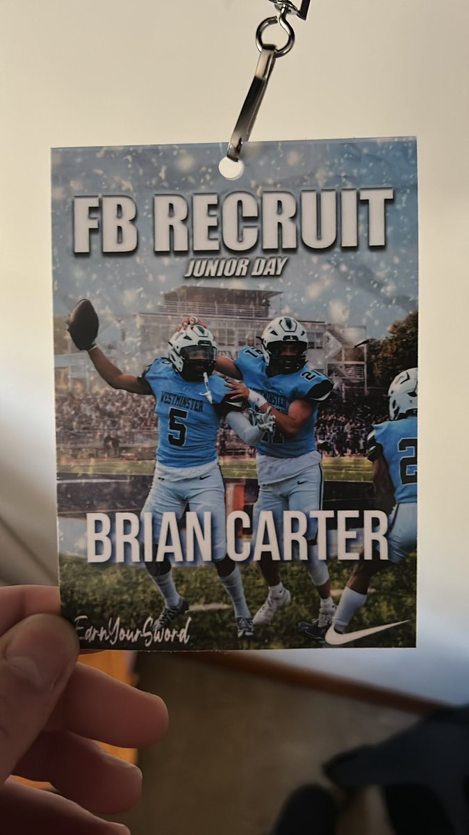 Brian CARTER (@briancarter923) on Twitter photo Had a great day checking out Westminster. Huge thanks to <a href="/CoachMundis/">Connor Mundis</a> for the invite! Had a great day checking out Westminster. Huge thanks to <a href="/CoachMundis/">Connor Mundis</a> for the invite!