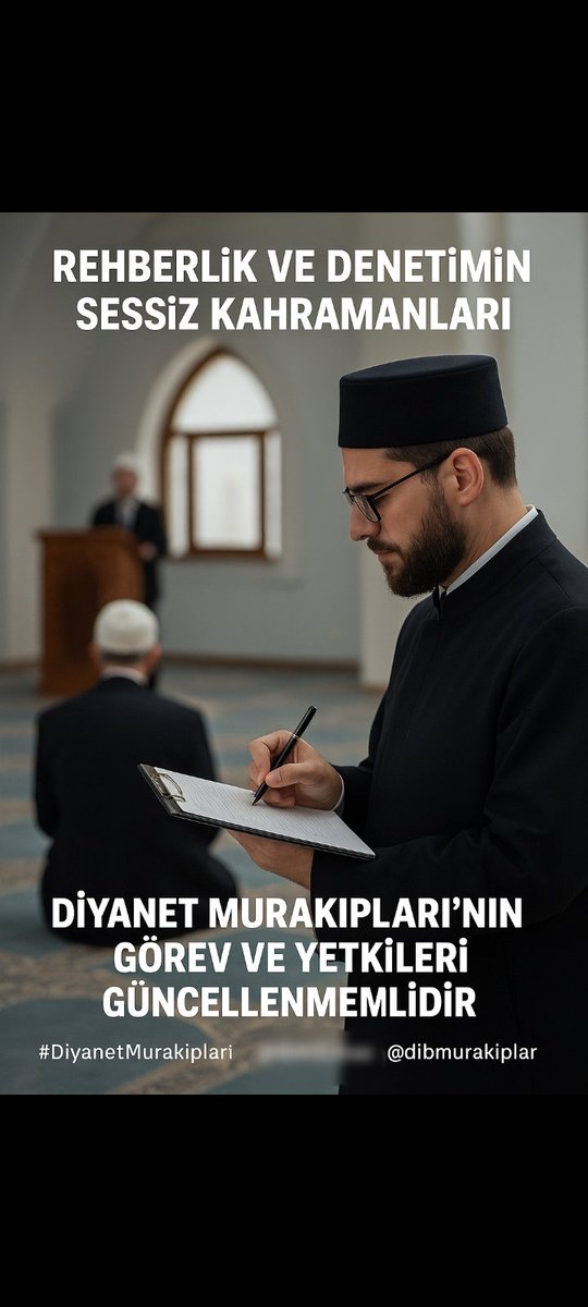 <a href="/yildizali19/">Ali YILDIZ</a> İlginize teşekkür ediyoruz başkanım. 

#DiyanetMurakıpları'nın çalışma koşulları ve özlük sorunlarının meclisteki torba yasayla artık gündemden çıkmasını bekliyoruz...

<a href="/DIBAliErbas/">Prof. Dr. Ali Erbaş</a> 
<a href="/Burakorhan0/">Burak Orhan 🇹🇷🇵🇸</a>
<a href="/dibmurakiplar/">DİB Murakıpları Platformu</a> 
<a href="/AKPartiTBMMGrup/">TBMM AK Parti Grup Başkanlığı</a>