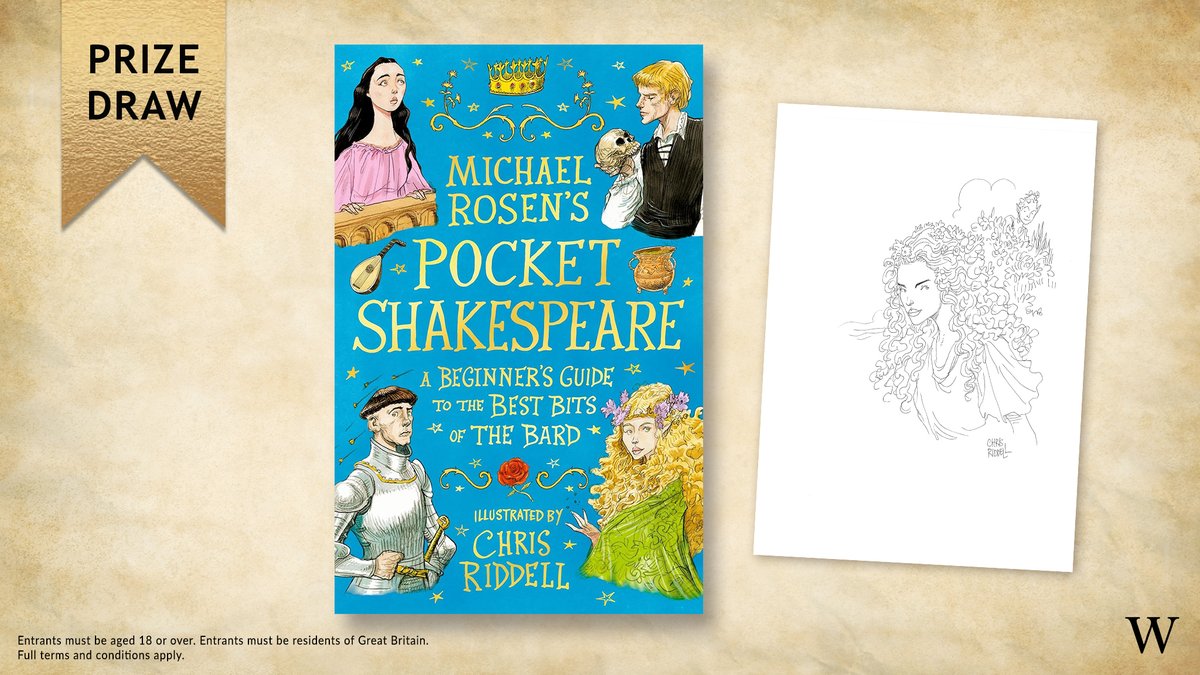 Waterstones Kids (@waterstoneskids) on Twitter photo To celebrate the release of Michael Rosen's Pocket Shakespeare, the ultimate beginnerโs guide to the magic of Shakespeare, from <a href="/MichaelRosenYes/">Michael Rosen ๐๐๐๐ NICE ็ท็ท</a> & <a href="/chrisriddell50/">chris riddell</a> we're giving away a framed A3 original illustration by Chris Riddell!
Details: waterstones.com/win/michael-roโฆ closes 30/4 To celebrate the release of Michael Rosen's Pocket Shakespeare, the ultimate beginnerโs guide to the magic of Shakespeare, from <a href="/MichaelRosenYes/">Michael Rosen ๐๐๐๐ NICE ็ท็ท</a> & <a href="/chrisriddell50/">chris riddell</a> we're giving away a framed A3 original illustration by Chris Riddell!
Details: waterstones.com/win/michael-roโฆ closes 30/4
