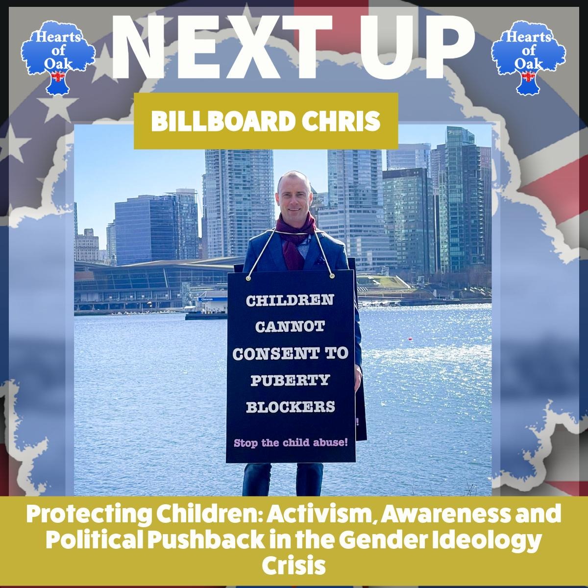 Hearts of Oak (@heartsofoakuk) on Twitter photo THURSDAY FROM 8PM 🕗(📷pst12pm/est3pm)
Billboard Chris <a href="/BillboardChris/">Billboard Chris 🇨🇦🇺🇸🇦🇺</a>
Protecting Children: Activism, Awareness and Political Pushback in the Gender Ideology Crisis
Streaming on 𝕏 and all our video / podcast platforms heartsofoak.org/connect THURSDAY FROM 8PM 🕗(📷pst12pm/est3pm)
Billboard Chris <a href="/BillboardChris/">Billboard Chris 🇨🇦🇺🇸🇦🇺</a>
Protecting Children: Activism, Awareness and Political Pushback in the Gender Ideology Crisis
Streaming on 𝕏 and all our video / podcast platforms heartsofoak.org/connect