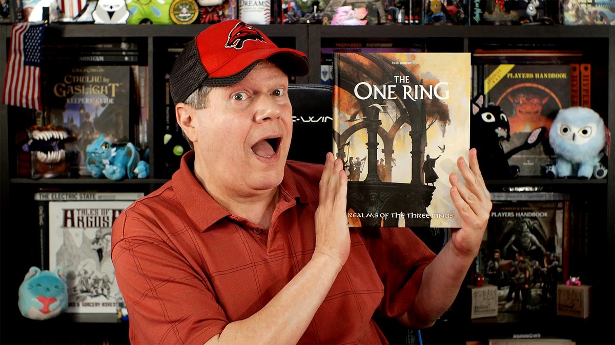 Jeff McAleer at The Gaming Gang (@thegaminggang) on Twitter photo Just finished shooting my review of The One Ring: Realms of the Three Rings from <a href="/FreeLeaguePub/">Free League Publishing</a>. I'm under embargo until April 22nd though so you'll have to wait until next week to hear my thoughts. #LotR #TTRPGs Just finished shooting my review of The One Ring: Realms of the Three Rings from <a href="/FreeLeaguePub/">Free League Publishing</a>. I'm under embargo until April 22nd though so you'll have to wait until next week to hear my thoughts. #LotR #TTRPGs