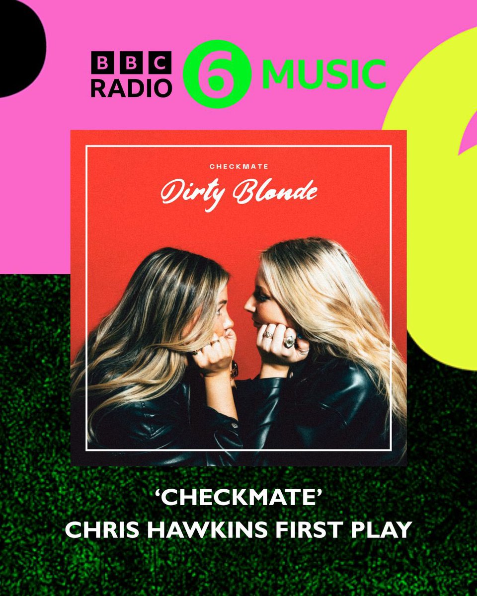 Huge love to Chris Hawkins for giving Checkmate its first play on <a href="/BBC6Music/">BBC Radio 6 Music</a>. Our new EP is out now, go have a listen!