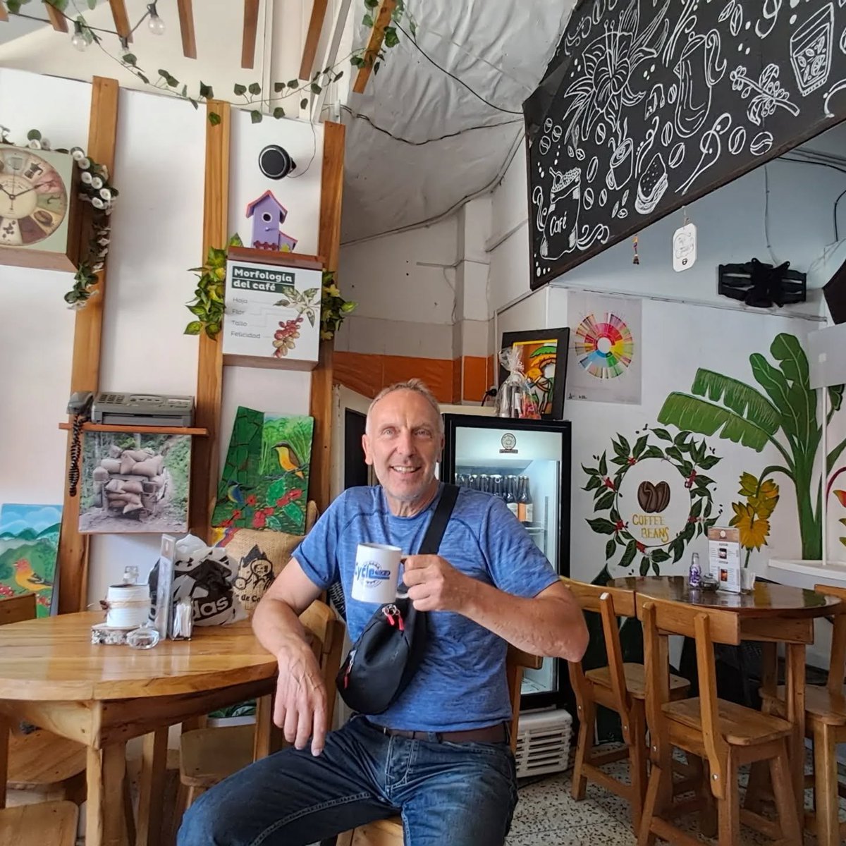 CycleTechUK1's tweet photo. Sipping my way through Rovira, Tolima Colombia —exploring the rich local coffee and cozy cafés tucked away in this charming Colombian town. Each cup tells a story.
#Colombia #Coffee #cafe
#merchandise #coffeecup #logo https://t.co/Xtc6amXpSE