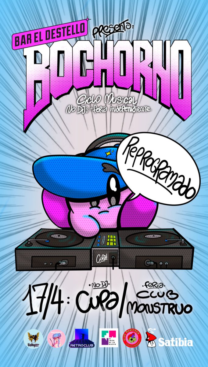 Queridos amigos, será un placer recibirlos hoy en la última fecha de BOCHORNO, el ciclo de no-DJs que hacemos en <a href="/bareldestello/">Bar El Destello</a>. Pasa musiquita <a href="/cupailustra/">Cupa</a> y habrá feria de <a href="/JuanmaLaVolpe/">Juan Monstruo (1986 - 2059)</a>. Y con <a href="/ju__hernandez/">JULIETA</a> llevamos algunas de nuestras cositas. Desde las 20:30, gratis.