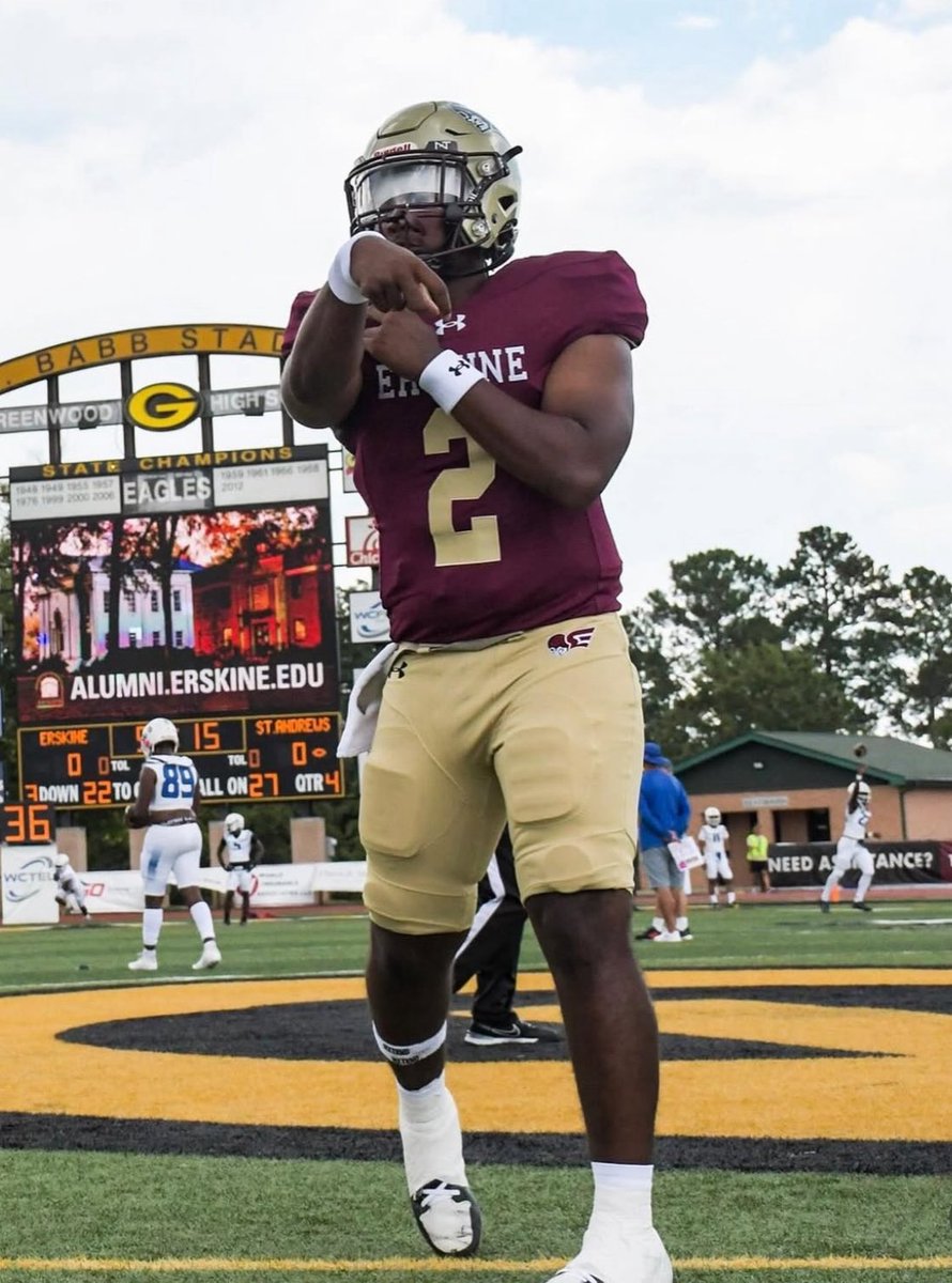 _THEKALEBSK's tweet image. ✝️ Blessed to receive an offer from Erskine College @CoachTerryAnton
