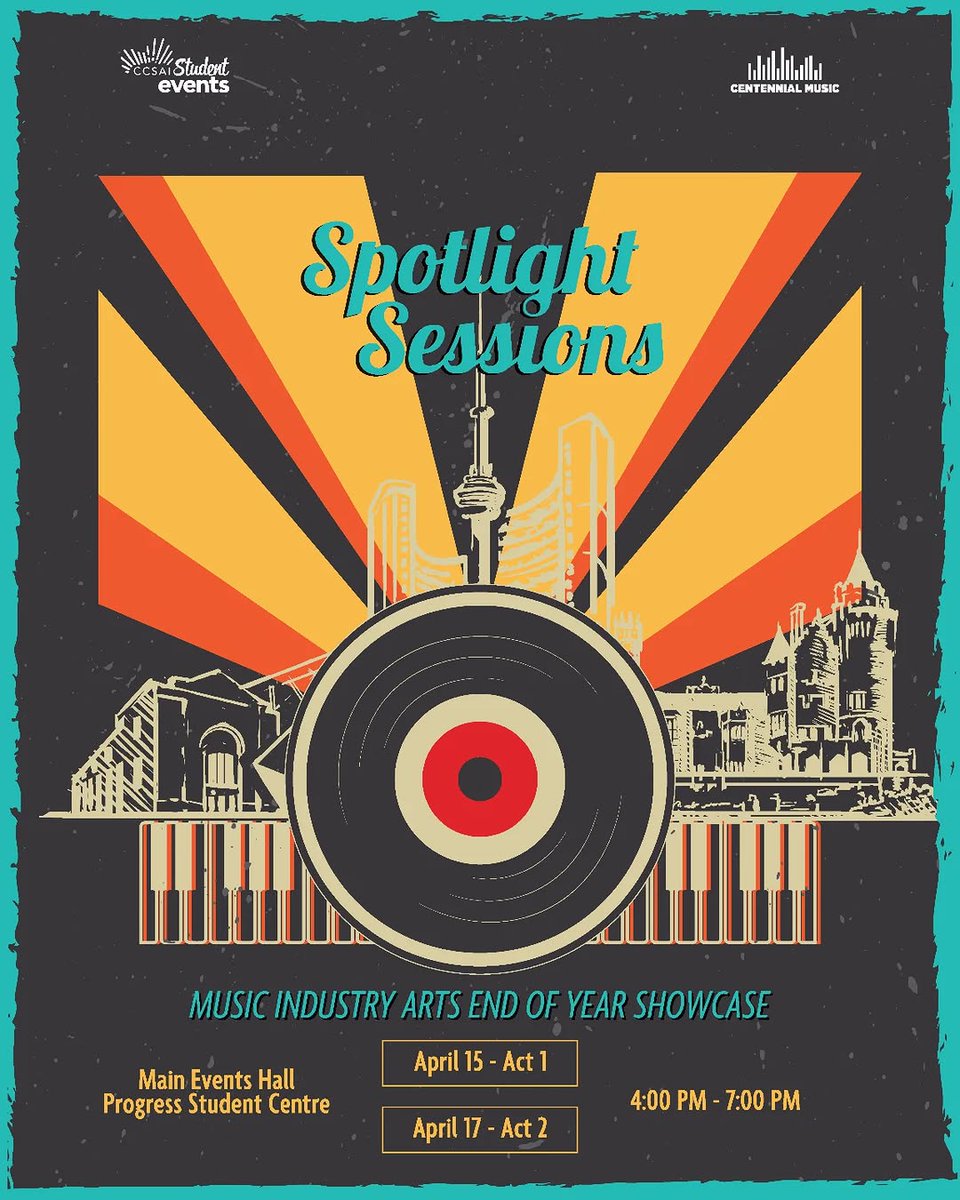 Act 2 of Spotlight Sessions, the end-of-year showcase by our Music Industry Arts and Performance students, is happening TODAY from 4:00–7:00 PM in the Main Events Hall at Progress Campus. 🎶 See you there!