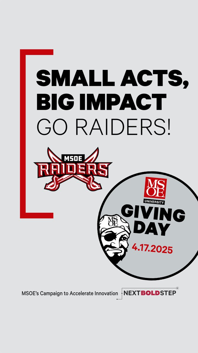 Today is MSOE Giving Day! Use the link to donate to the MSOE Men's Basketball Team! 

givingday.msoe.edu/amb/MBK
