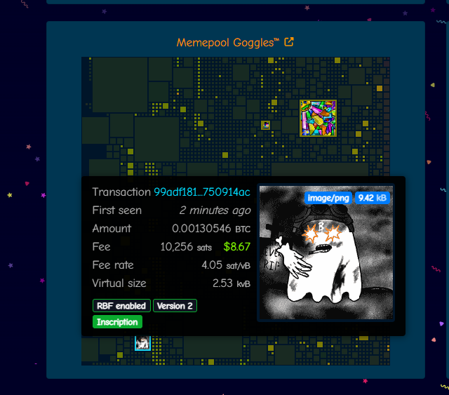 bhangbuddy's tweet photo. Orange Eye GHOST in mempool

Are you tracking https://t.co/A5E23hLCqk for ghosts.

They are in every block. 👻👻👻 https://t.co/2Lal6mvApT