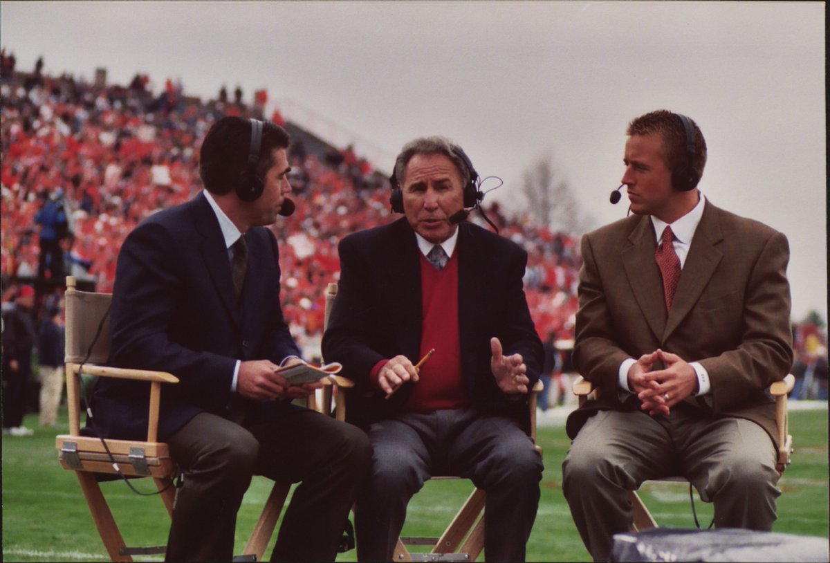 BGSU Football (@bg_football) on Twitter photo Congratulations to Lee Corso on your tremendous career and upcoming <a href="/CollegeGameDay/">College GameDay</a> retirement!!!
You left a lasting impression on all of us in Bowling Green 🧡🤎
Sending you Coach a big #AyZiggy from Northwest Ohio! Congratulations to Lee Corso on your tremendous career and upcoming <a href="/CollegeGameDay/">College GameDay</a> retirement!!!
You left a lasting impression on all of us in Bowling Green 🧡🤎
Sending you Coach a big #AyZiggy from Northwest Ohio!