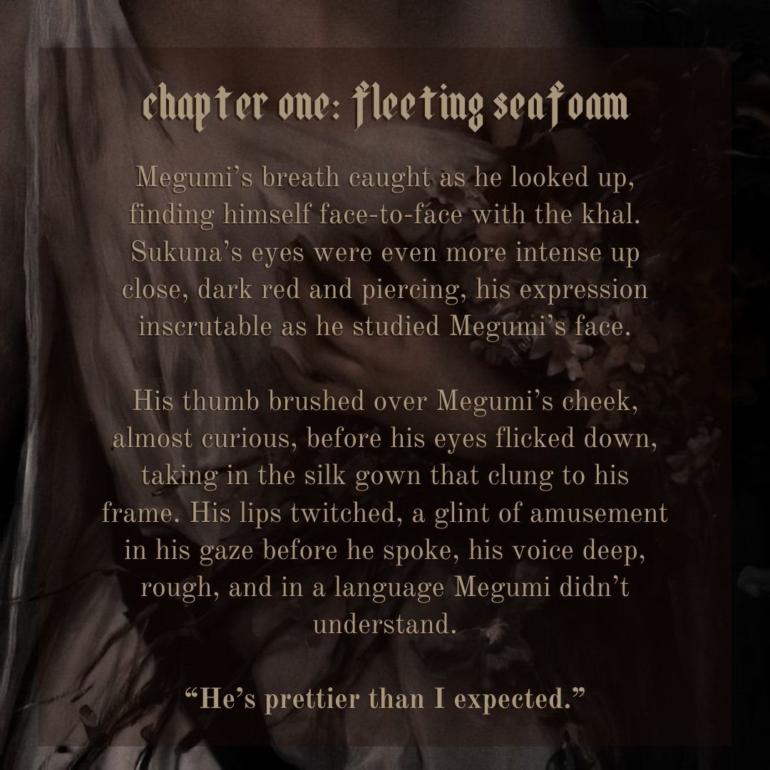 skfs - of seafoam and honey 

• game of thrones AU 
• arranged marriage 
• chapter 1/14

link below 🔗
