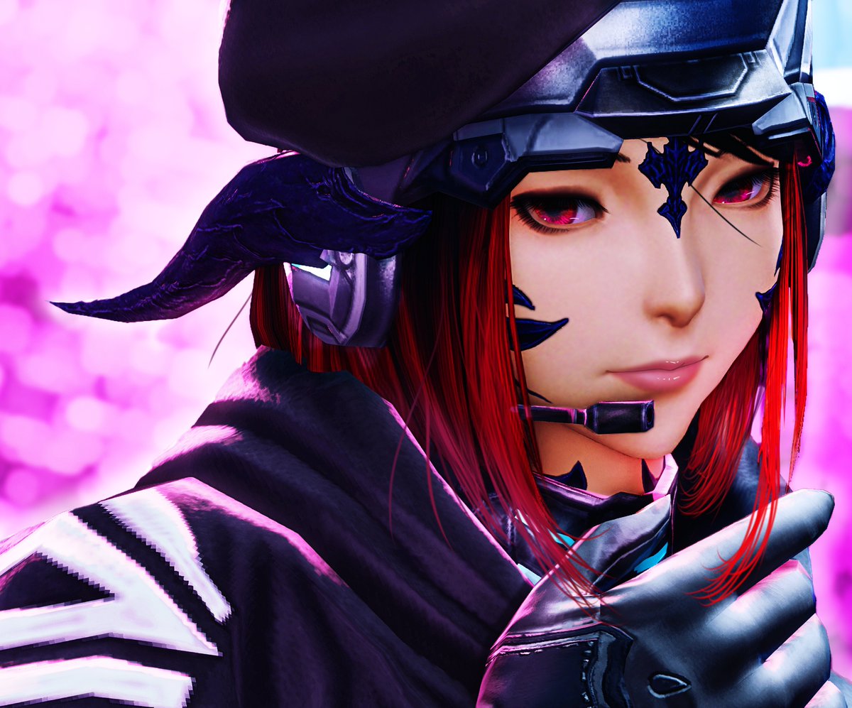 Pink Red Cyber.. Or just a lost knucklehead. Either way, she looks beautiful doing it.