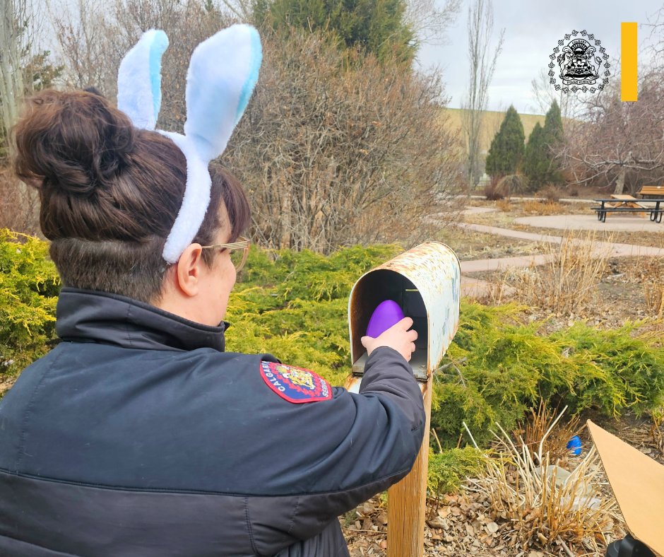Calgary Police (@calgarypolice) on Twitter photo On Saturday, April 12, 2025, our Tactical Unit, the <a href="/CPFYYC/">Calgary Police Youth Foundation</a> & <a href="/CNIB/">CNIB</a>, hosted local #yyc families for EGG-cellent fun at the Accessible Easter Egg Hunt. This innovative, family-friendly hunt featured special 3D-printed beeping eggs, allowing children & youth with sight loss to On Saturday, April 12, 2025, our Tactical Unit, the <a href="/CPFYYC/">Calgary Police Youth Foundation</a> & <a href="/CNIB/">CNIB</a>, hosted local #yyc families for EGG-cellent fun at the Accessible Easter Egg Hunt. This innovative, family-friendly hunt featured special 3D-printed beeping eggs, allowing children & youth with sight loss to