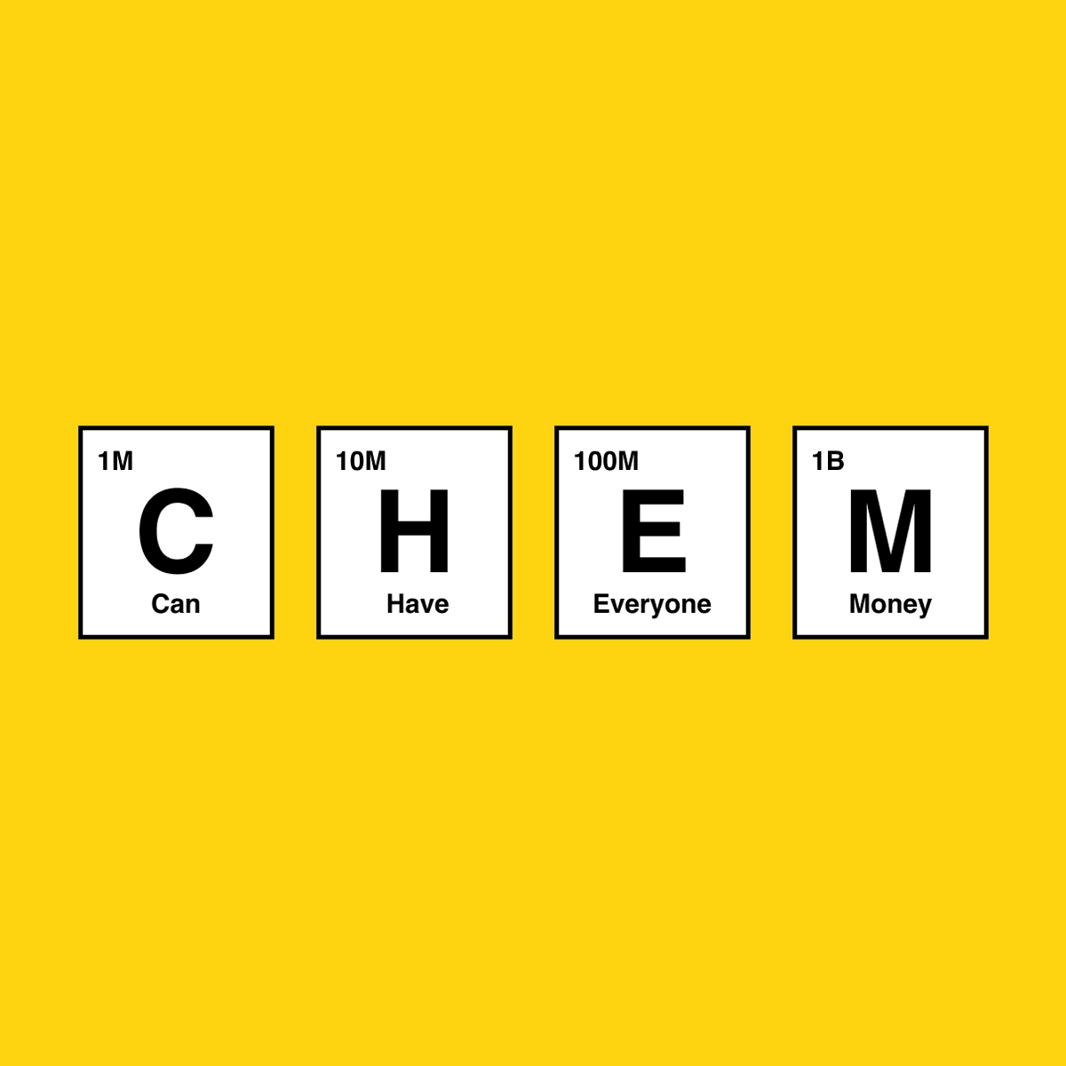 Chemification tweet media