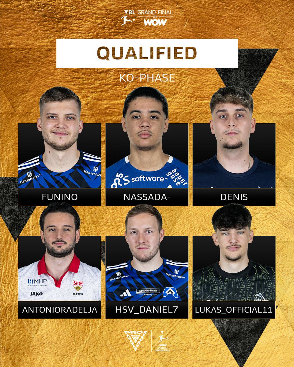 Allhamdulillah 👏✅

Swiss 2-2
<a href="/snaaakez_/">Snakez</a> ✅
<a href="/FurkyPlayz/">FurkyPlayz</a> ❌
<a href="/JistenNsq/">bmg_JistenNSQ</a> ❌
<a href="/hhenning23/">Henning Wilmbusse</a> ✅

Zwischenrunde:
<a href="/virgiil7/">justvirgil_</a> ✅

Top 16✅