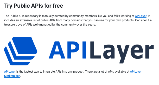 bearstech's tweet photo. Vous souhaitez jouer avec des API ? Ce projet Open Source répertorie un grand nombre d'API publiques, il y a de quoi faire !

Le projet de collectionneur ultime !

👉 https://t.co/n65ELizY6E https://t.co/RbZbVTEXKT