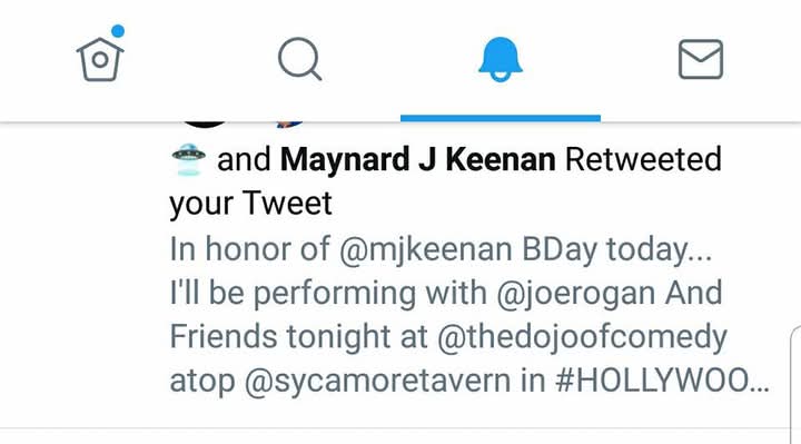 TrevorKeveloh's tweet photo. Hapi Fawkn BDai @mjkeenan
Thanks for retweeting this 7yrs ago.
#SpiralOut Ese! https://t.co/XsqyY5QuQs
