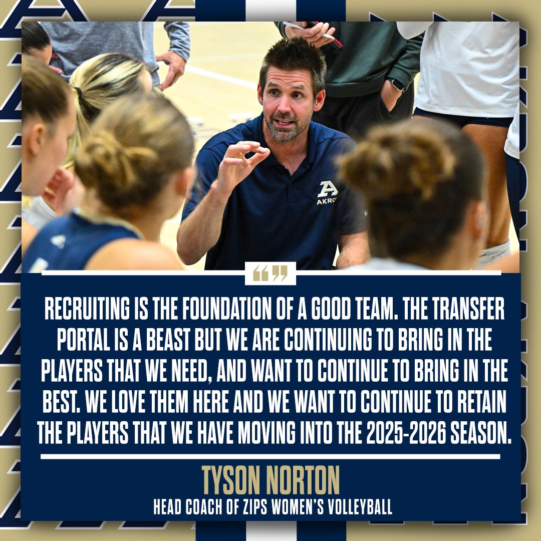 Coach Norton said it best! Time is Ticking! Only a few more hours left in the 2025 Zips Athletic Day of Giving! Give to Volleyball today!

Click here 👉 bit.ly/ZipsWVolleyball 

#GoZips l 🦘