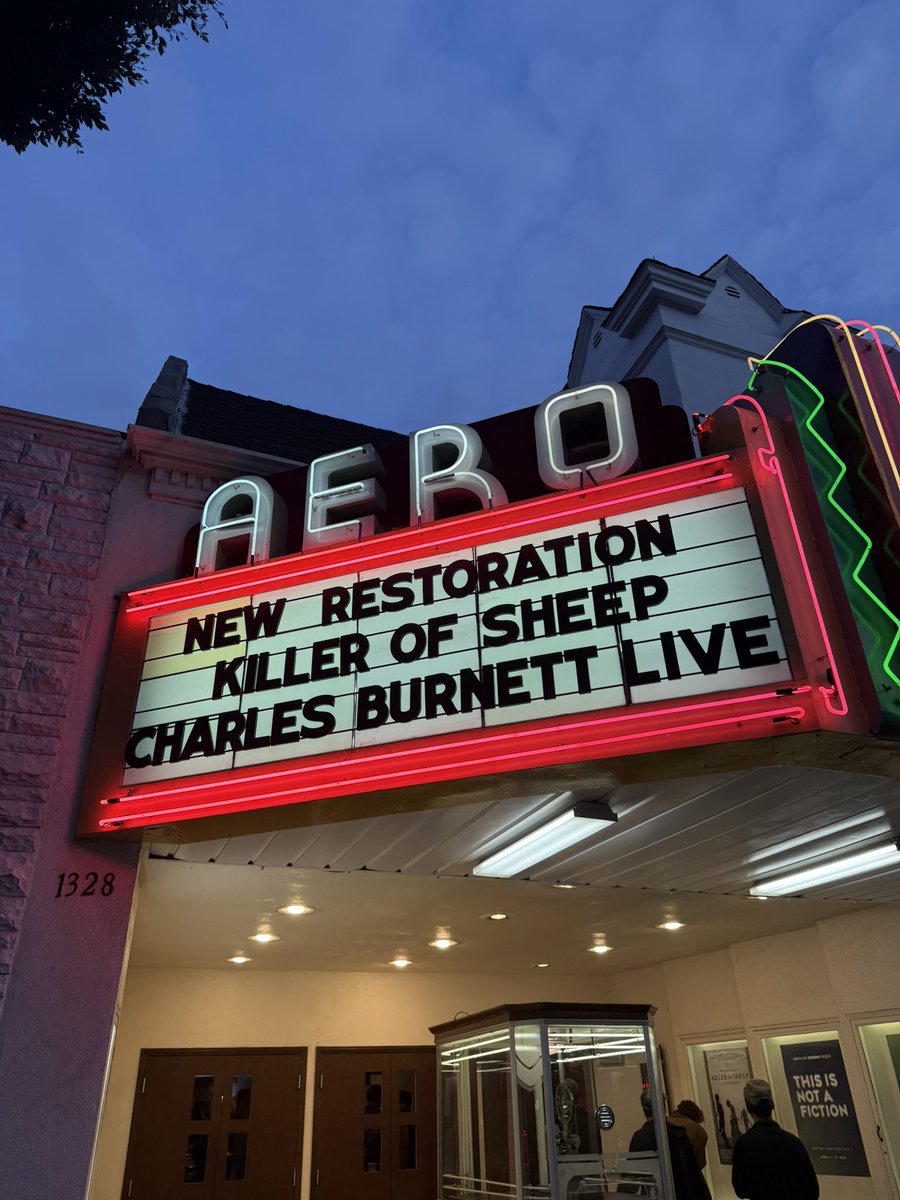 TheR&BGod (@senaykenfe) on Twitter photo Got to see one of my favorite LA artists, the director of Killer of Sheep Charles Burnett last night at the new 4K restoration screening done at the Aero <a href="/AmericanCine/">American Cinematographer</a> Got to see one of my favorite LA artists, the director of Killer of Sheep Charles Burnett last night at the new 4K restoration screening done at the Aero <a href="/AmericanCine/">American Cinematographer</a>