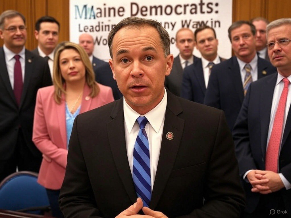 planethank1's tweet image. Maine Dems just voted to let men dunk on women’s sports 🏀😂—say goodbye to fair play and cya to $1B in federal funding! Title IX on the line, who needs sports anyway? 🤑 #MaineMadness #SportsDebate