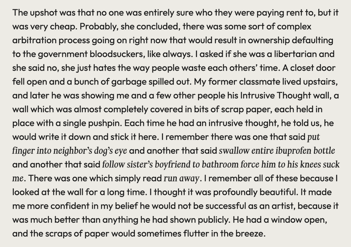 new short fiction by <a href="/toomuchistrue/">david c. porter (read NTTN)</a> .  .