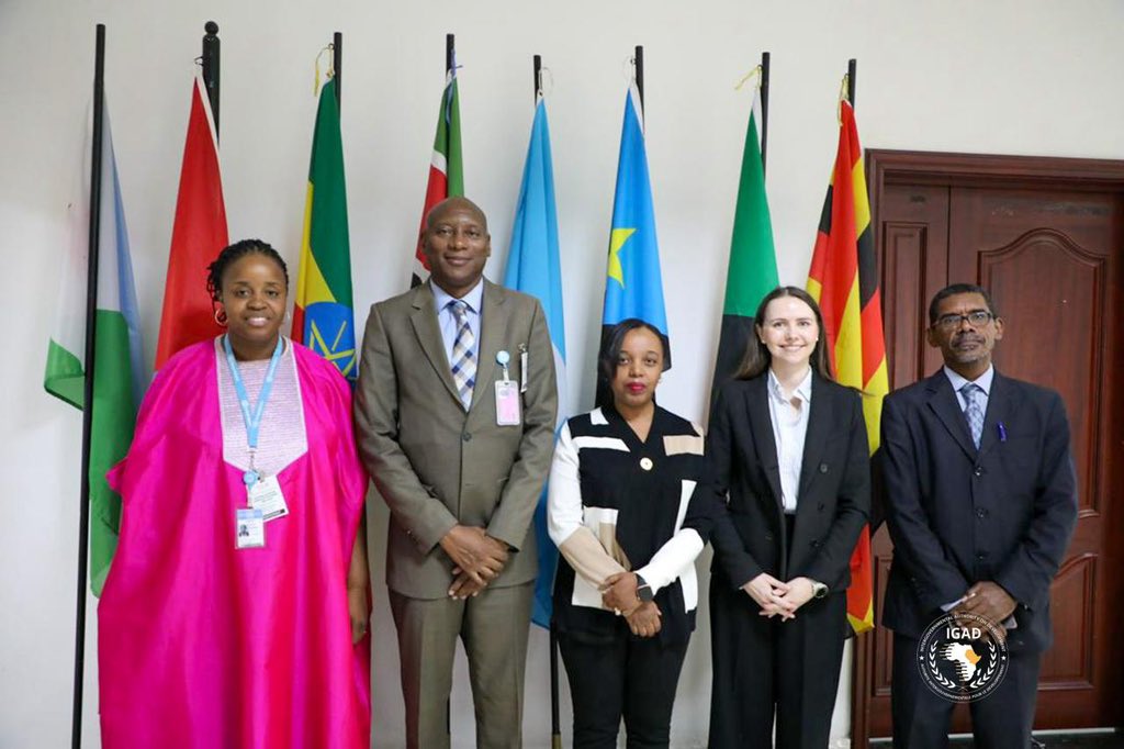 NejatIssa's tweet image. Today, I engaged in a productive discussion with the Director of @odaunrec, Mr. Anselme Yabouri, on #SALW &amp;amp; its connection to various #transnational #security #threats impacting the #IGAD region. We assessed potential avenues for collaboration to address the regional challenges.