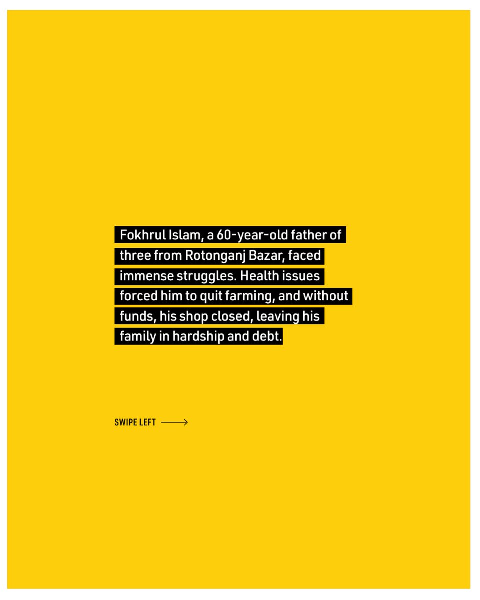 salamcharityuk's tweet image. Fokhrul Islam couldn’t work, and with no income, his family was left struggling to survive. 

With your support, we were able to help him open a small shop.

This is how your donations change lives.

Donate now at salamcharity.org.uk

#SalamCharity #SupportWithDignity