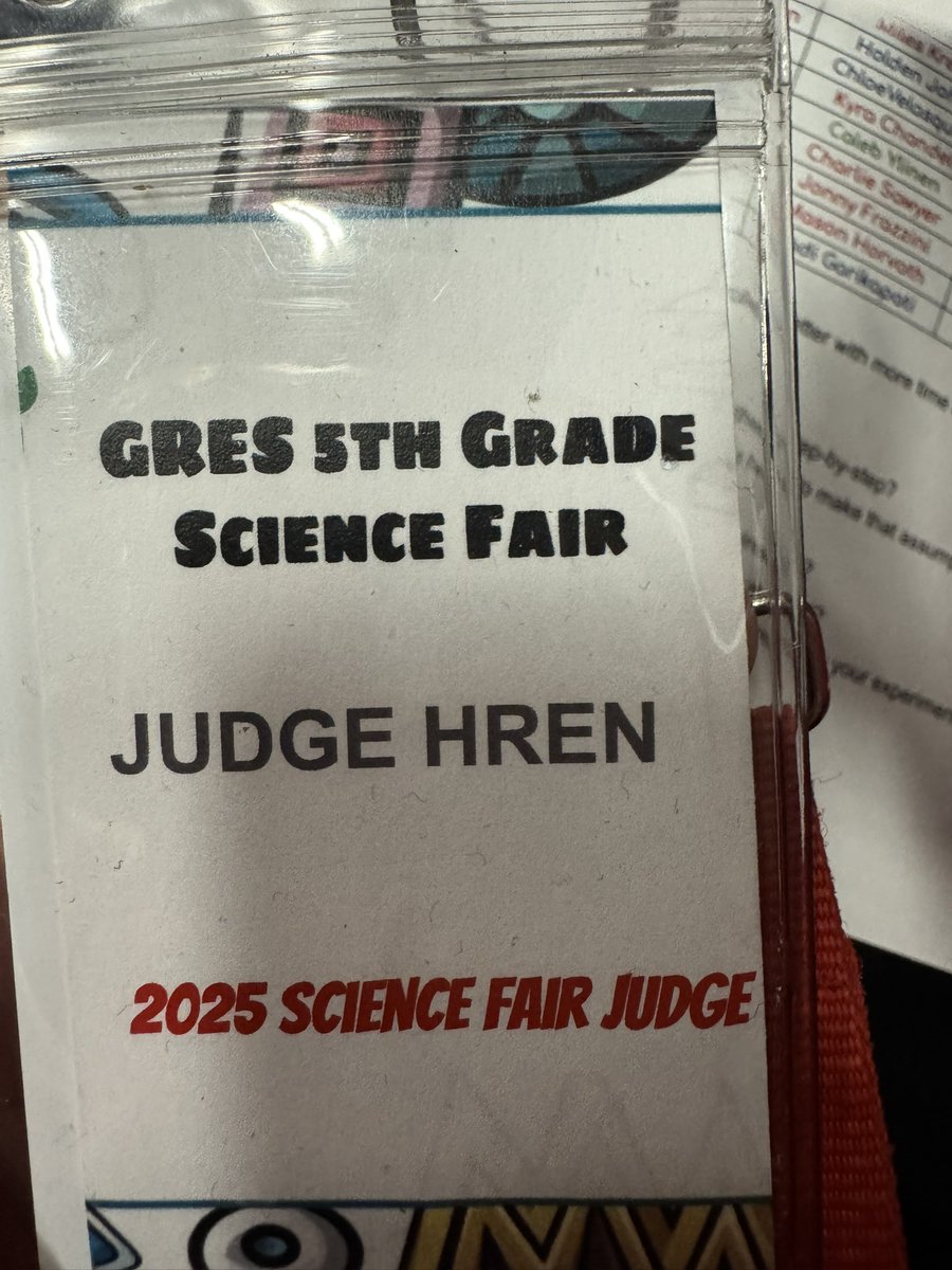 My hypothesis was correct! GRES 5th graders 🦊 did an amazing job at the science fair! 🥼🧪🧫 <a href="/115GRES/">Grande Reserve Elementary School</a>