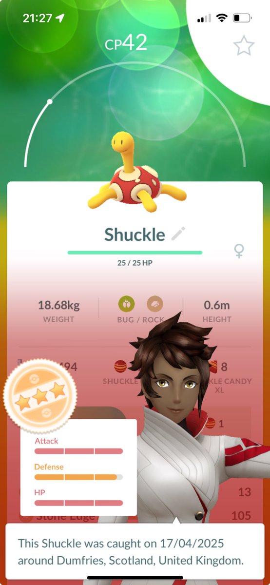 RevSpunky's tweet image. I have two hundos of this useless pokemon, yet I’m still gonna keep this one too. #PokemonGO