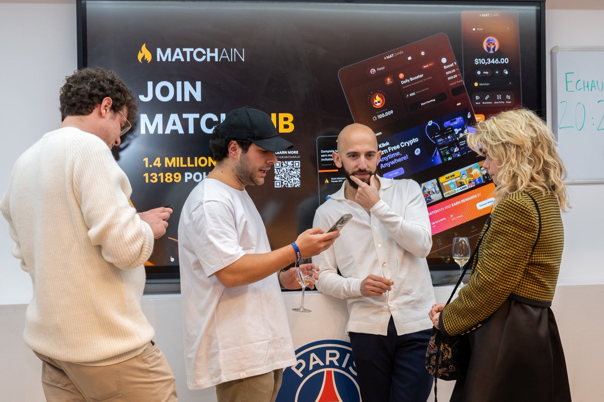 Matchain (@matchain_io) on Twitter photo Guests toured the locker room, walked the pitch, and heard from <a href="/petrixbarbosa/">Petrix Barbosa</a> & <a href="/helgosson/">Pär Helgosson</a> on where Web3 meets football legacy.
#Matchain #PSG #Web3 <a href="/PSG_inside/">Paris Saint-Germain</a> Guests toured the locker room, walked the pitch, and heard from <a href="/petrixbarbosa/">Petrix Barbosa</a> & <a href="/helgosson/">Pär Helgosson</a> on where Web3 meets football legacy.
#Matchain #PSG #Web3 <a href="/PSG_inside/">Paris Saint-Germain</a>