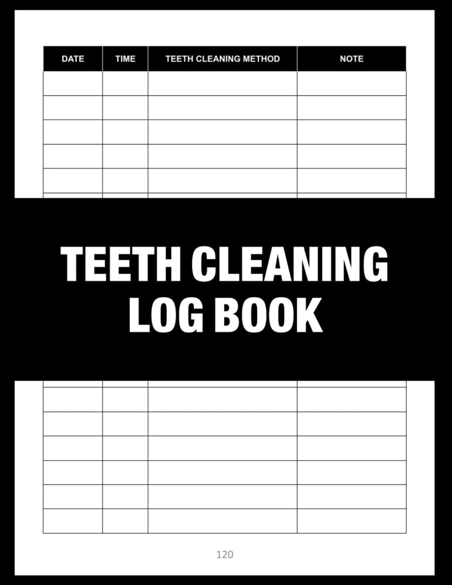 Teeth Cleaning Log Book: Teeth Cleaning Journal | 120 Numbered Pages | 8.5 x 11 inches

Available On Amazon 👇
US (United States): a.co/d/h99yB2m
UK (United Kingdom): amzn.eu/d/29kqa3f
CA (Canada): a.co/d/hip6BPY
AU (Australia): amzn.asia/d/bNYeE6z
DE