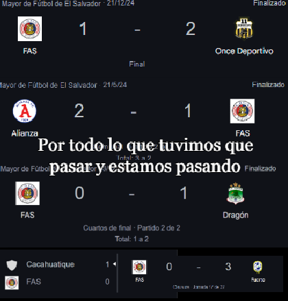 AllanSteven2011's tweet photo. @CDeportivoFAS @sincuir99 @TioSechSv  @EdgarMe01701596 @kvnsantamaria10 @RafaelT94921150 @Bryan_tamacas26 @samu_rosales5 @Mathigoyeni13 @geovanyclavel @JonathanV_21 @PortilloClavito https://t.co/9ebUOlLJBe