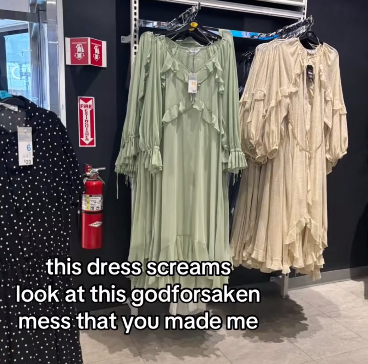 giftedswifted's tweet photo. This dress makes me wanna scream “DONT CALL ME KID. DONT CALL ME BABY” https://t.co/Rh6e3WQcaD