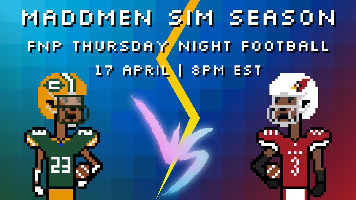 Friday Night Punksβ’ (@fridaynightpunk) on Twitter photo <a href="/FridayNightPunk/">Friday Night Punksβ’</a> Fam!!
π Get ready for #FNP Thursday Night Football!?
π Thursday | April 17th | 8pm EST
π Hosted by <a href="/jfarrell1227/">J Farrell</a> <a href="/kingsven_poly/">πSvenπl π² π α€l ββββββ</a> <a href="/SelliottSjce/">SJCE</a> and possibly <a href="/Yneksw/">Yan FNP</a> π
π The stream will be in our Discord Server in the Maddmen Streams Channel!
π Week <a href="/FridayNightPunk/">Friday Night Punksβ’</a> Fam!!
π Get ready for #FNP Thursday Night Football!?
π Thursday | April 17th | 8pm EST
π Hosted by <a href="/jfarrell1227/">J Farrell</a> <a href="/kingsven_poly/">πSvenπl π² π α€l ββββββ</a> <a href="/SelliottSjce/">SJCE</a> and possibly <a href="/Yneksw/">Yan FNP</a> π
π The stream will be in our Discord Server in the Maddmen Streams Channel!
π Week